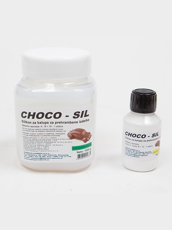 CHOCO SIL / CHOCOSIL for making silicone molds for chocolate 1000 g + 100 g