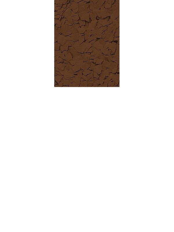 FLECKED Color Chips for EPOXY and WALL PAINTS, brown