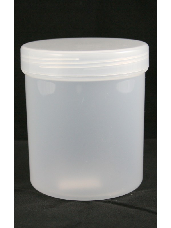 ROUND TRANSPARENT CONTAINER - PP 1000 ml