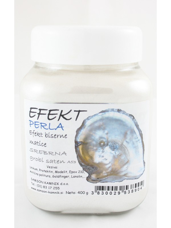 PEARL Silver coarse satin A53 400 g