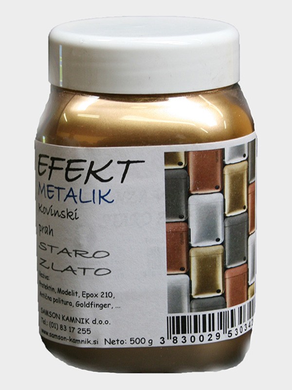 METALIK Kovinski prah STARO ZLATO  imitacija  400 g