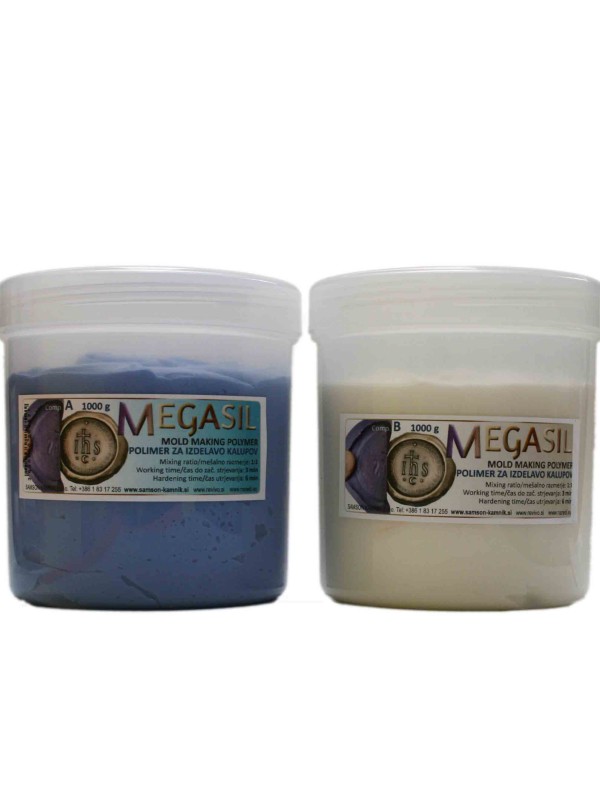 MEGASIL polymer for mold making 1   1 kg