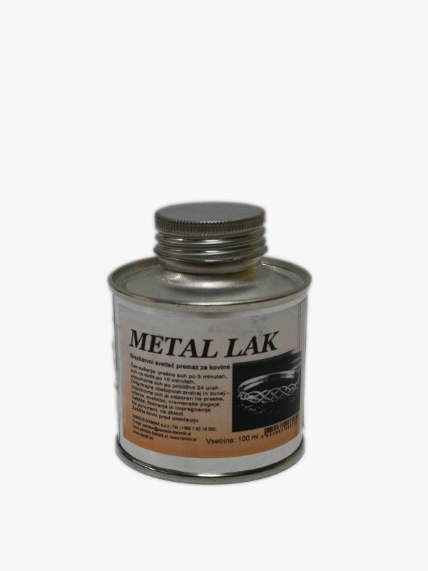 METAL VARNISH colorless glossy coating for metals 100 ml